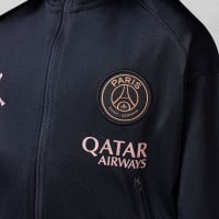 Nike Paris Saint-Germain x Jordan Strike Trainingspak Full-Zip 2024-2025 Kids Zwart Roze