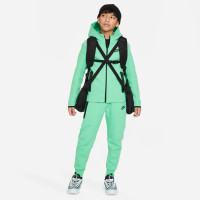 Nike Tech Fleece Sportswear Trainingspak Kids Mintgroen Zwart