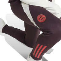 adidas Bayern München Trainingsbroek 2024-2025 Kids Bordeauxrood Wit Rood