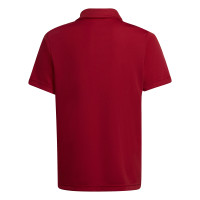 adidas Entrada 22 Polo Kids Rood Wit