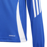 adidas Tiro 24 Trainingstrui 1/4-Zip Kids Blauw Wit