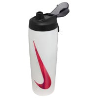 Nike Refuel Locking Bidon 709ML Wit Zwart Rood