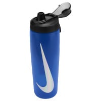 Nike Refuel Locking Bidon 709ML Blauw Zwart Zilver