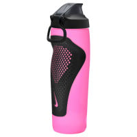 Nike Refuel Locking Bidon 709ML Roze Zwart Zilver