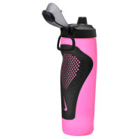 Nike Refuel Locking Bidon 709ML Roze Zwart Zilver