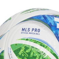 adidas MLS Pro Voetbal Maat 5 Wit Groen Blauw