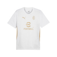 PUMA AC Milan Trainingsshirt 2024-2025 Wit Goud