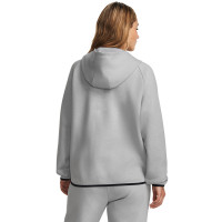 Under Armour Unstoppable Fleece Joggingpak Full-Zip Hooded Dames Grijs Zwart