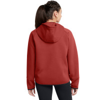 Under Armour Unstoppable Fleece Jack Dames Rood Zwart