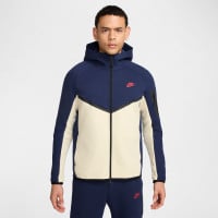 Nike Tech Fleece Sportswear Trainingspak Donkerblauw Beige Rood