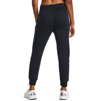 Under Armour Unstoppable Fleece Joggingbroek Dames Zwart Donkergrijs