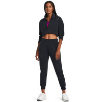 Under Armour Unstoppable Fleece Joggingbroek Dames Zwart Donkergrijs