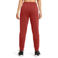 Under Armour Unstoppable Fleece Joggingbroek Dames Oranje Zwart