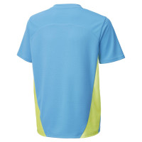 PUMA Manchester City Trainingsshirt 2024-2025 Lichtblauw Geel