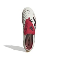 adidas Predator Elite FT IJzeren-Nop Voetbalschoenen (SG) Wit Zwart Rood