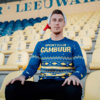 SC Cambuur Kerstrui En Kerstsokken Blauw Geel