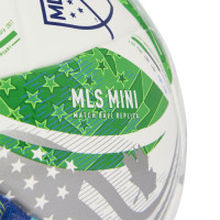 adidas MLS Mini Voetbal Maat 1 Wit Groen Blauw