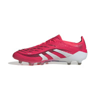 adidas Predator Elite Kunstgras Voetbalschoenen (AG) Rood Wit Zwart