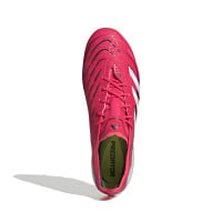 adidas Predator Elite Kunstgras Voetbalschoenen (AG) Rood Wit Zwart