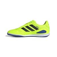 adidas Super Sala III Zaalvoetbalschoenen (IN) Neongeel Zwart Blauw