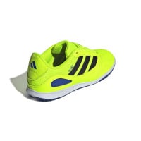 adidas Super Sala III Zaalvoetbalschoenen (IN) Kids Neongeel Blauw Zwart