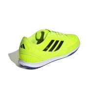 adidas Top Sala Competition II Zaalvoetbalschoenen (IN) Kids Neongeel Zwart Blauw