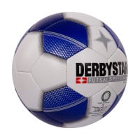 Derbystar Futsal Speed Zaalvoetbal Maat 4 Wit Blauw Zwart