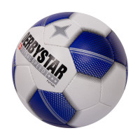 Derbystar Futsal Speed Zaalvoetbal Maat 4 Wit Blauw Zwart