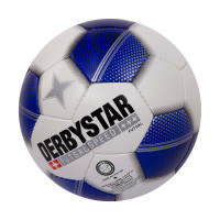 Derbystar Futsal Speed Zaalvoetbal Maat 4 Wit Blauw Zwart