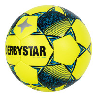 Derbystar Classic Light II Kunstgras Voetbal Maat 5 Geel Blauw Zwart