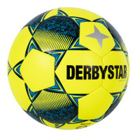 Derbystar Classic Light II Kunstgras Voetbal Maat 5 Geel Blauw Zwart