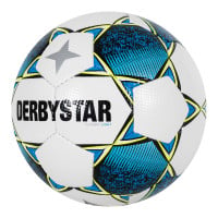 Derbystar Classic Light II Voetbal 8 x 1 Vlakken Maat 5 Wit Blauw Geel