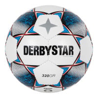 Derbystar Classic Light II 320G Voetbal Maat 5 Wit Blauw Rood