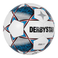 Derbystar Classic Light II 320G Voetbal Maat 5 Wit Blauw Rood