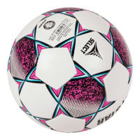 Derbystar Classic Energy TT II Voetbal 4 x 3 Vlakken Maat 5 Wit Roze Geel