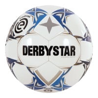 Derbystar Eredivisie Replica Voetbal Maat 5 2024-2025 Wit Blauw Zwart