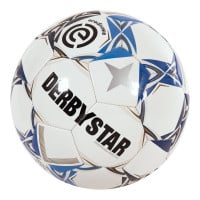 Derbystar Eredivisie Replica Voetbal Maat 5 2024-2025 Wit Blauw Zwart