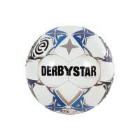 Derbystar Eredivisie Mini Voetbal Maat 1 2024-2025 Wit Blauw Zwart