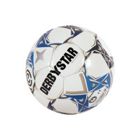 Derbystar Eredivisie Mini Voetbal Maat 1 2024-2025 Wit Blauw Zwart