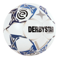 Derbystar Eredivisie Brillant APS Voetbal Maat 5 2024-2025 Wit Blauw Zwart