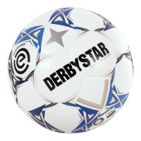 Derbystar Eredivisie Brillant APS Voetbal Maat 5 2024-2025 Wit Blauw Zwart