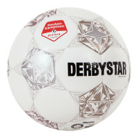 Derbystar Keuken Kampioen Divisie Brillant APS Voetbal Maat 5 2024-2025 Wit Bruin Zwart