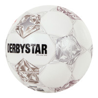 Derbystar Keuken Kampioen Divisie Brillant APS Voetbal Maat 5 2024-2025 Wit Bruin Zwart