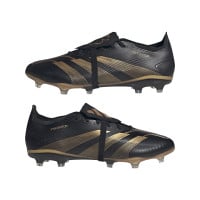 adidas Predator Bellingham League FT Gras Voetbalschoenen (FG) Zwart Goud