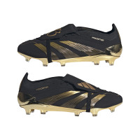 adidas Predator Bellingham Elite FT Gras Voetbalschoenen (FG) Zwart Goud