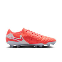 Nike Tiempo Legend 10 Elite Gras Voetbalschoenen (FG) Felrood Wit