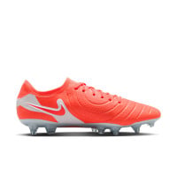 Nike Tiempo Legend 10 Elite IJzeren-Nop Voetbalschoenen (SG) Anti-Clog Felrood Wit