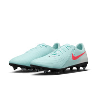 Nike Phantom GX II Academy IJzeren-Nop Voetbalschoenen (SG) Anti-Clog Mintgroen Rood Zwart