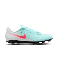 Nike Phantom GX II Club Gras / Kunstgras Voetbalschoenen (MG) Mintgroen Rood Zwart