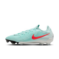 Nike Phantom GX II Pro Gras Voetbalschoenen (FG) Mintgroen Rood Zwart